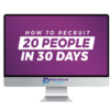 Eric Worre – How To Recruit 20 People In 30 Days 2 Eric Worre – How To Recruit 20 People In 30 Days