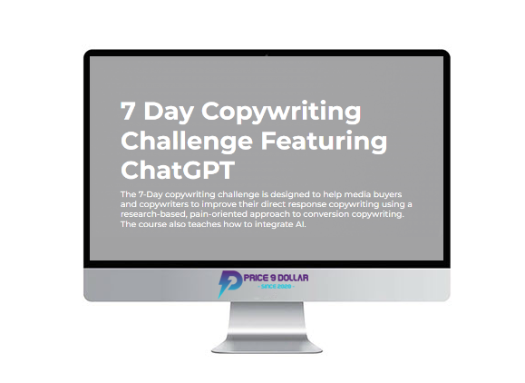 Ashton Shanks – 7 Day Copywriting Challenge Featuring ChatGPT Ashton Shanks – 7 Day Copywriting Challenge Featuring ChatGPT