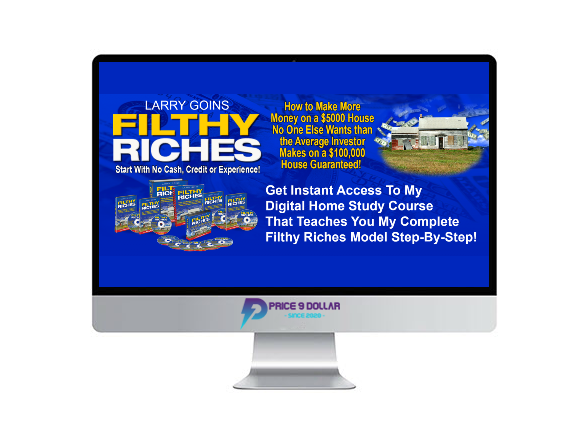 Larry Goins – Filthy Riches Home Study Course Larry Goins – Filthy Riches Home Study Course