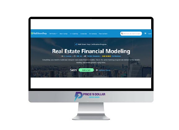 Wall Street Prep – Real Estate Financial Modeling 3 Wall Street Prep – Real Estate Financial Modeling