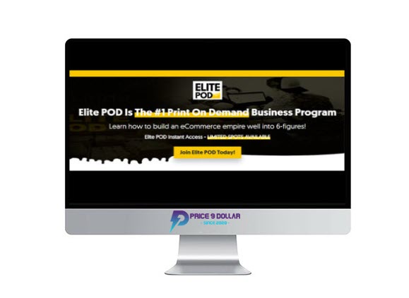 Jesse Anselm – Elite POD Course + Playbook Jesse Anselm – Elite POD Course + Playbook
